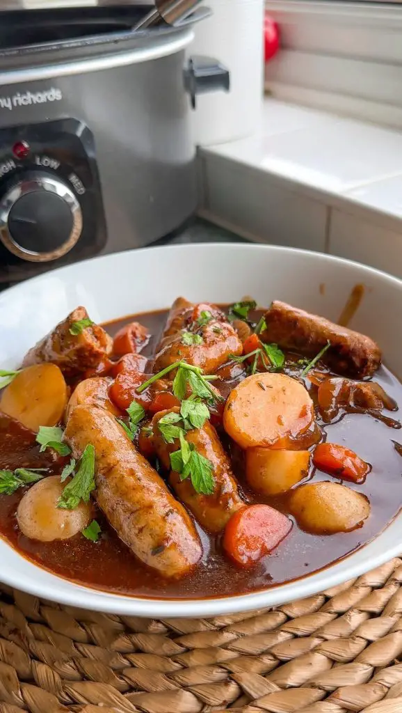 Slow Cooker Sausage Casserole